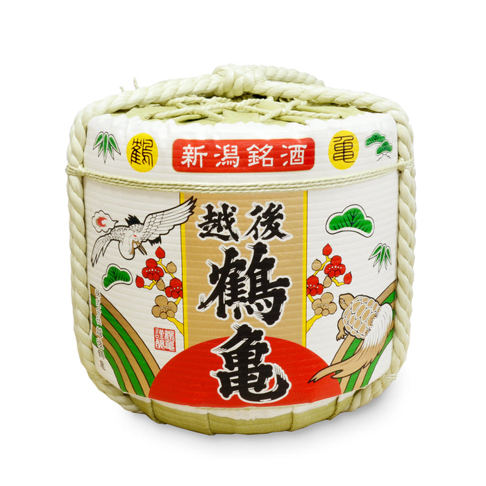 Display Sake-Barrel / Harf Type / Echigo-Tsurukame