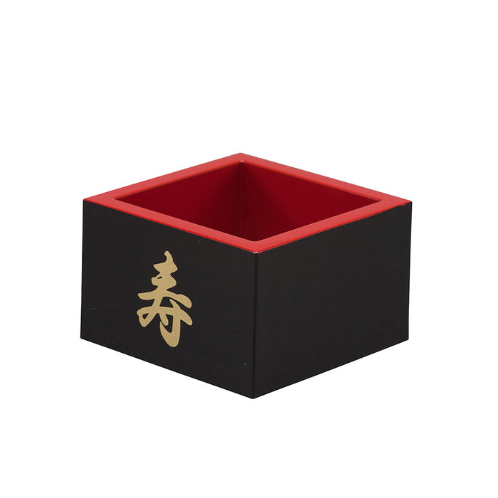 Masu cup / Lacquer / kotobuki symbol / 30pcs set