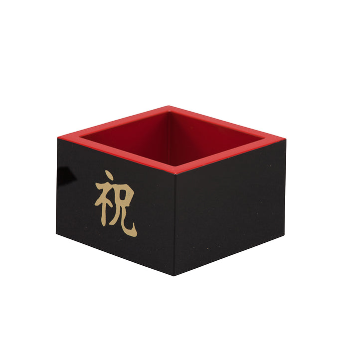 Masu cup / Lacquer / Iwai symbol / 30pcs set