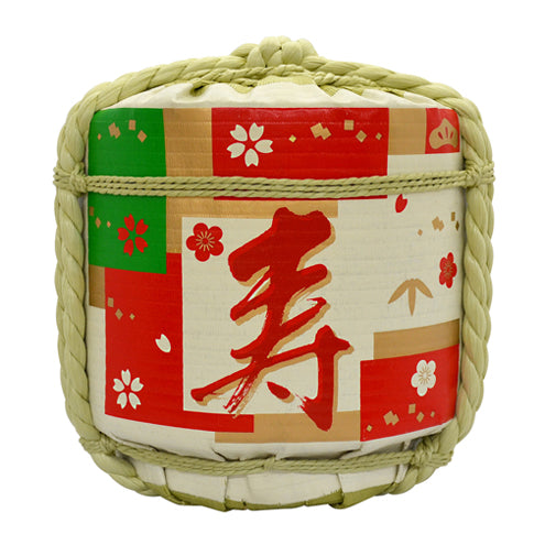 Display Sake-Barrel / half Type / Kotobuki-2