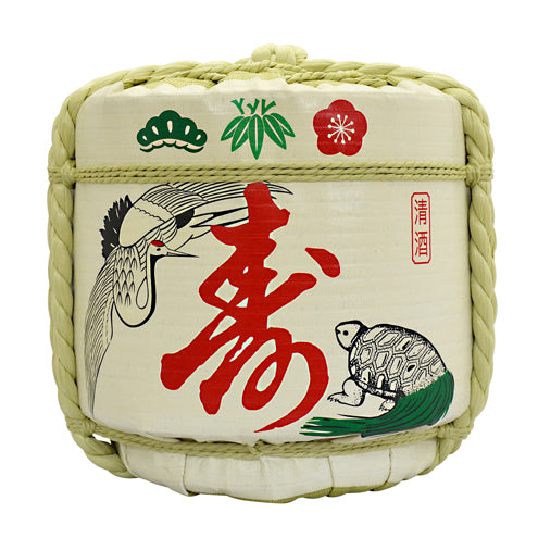 Display Sake-Barrel / half Type / Kotobuki-8