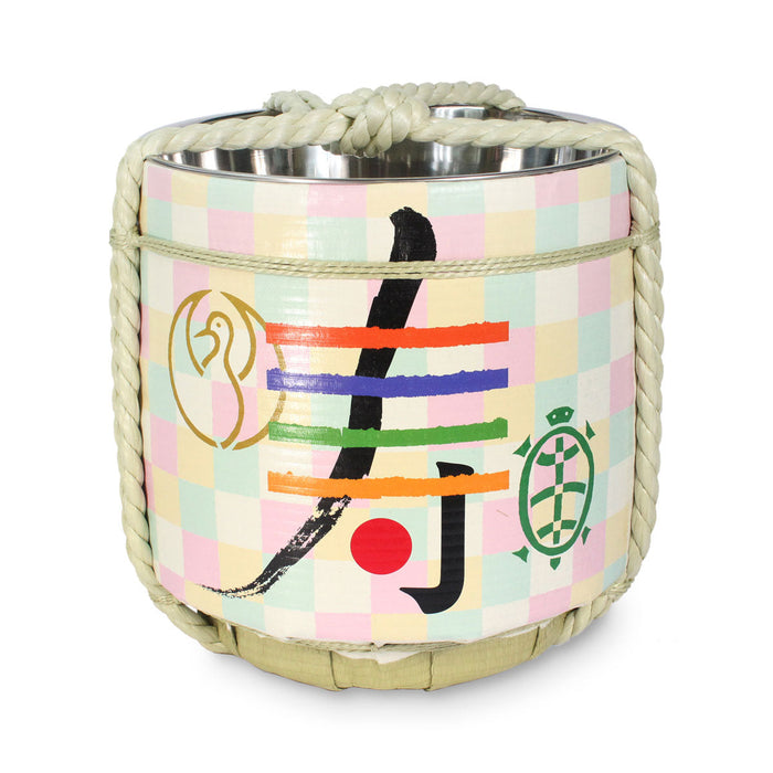 Stainless Sake-Barrel / Kotobuki Chidorigoshi / Medium 15