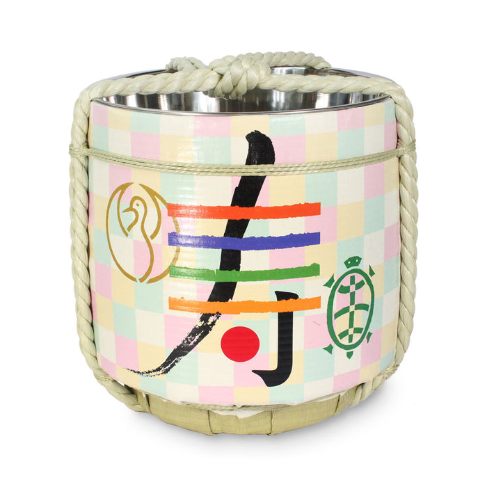 Stainless Sake-Barrel / Kotobuki Chidorigoshi / Large 27