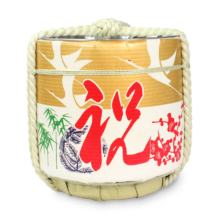 Stainless Sake-Barrel / Iwai (gold) / Large 27