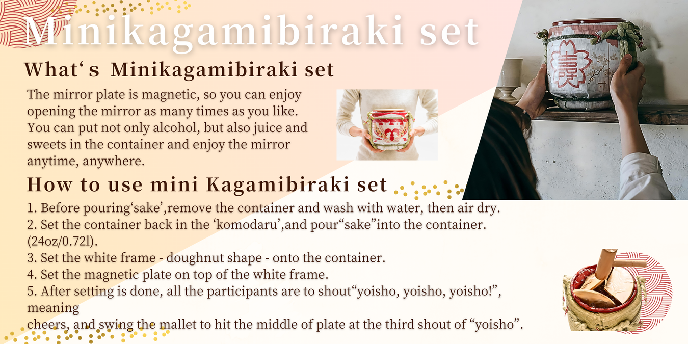 Mini Kagamibiraki Set