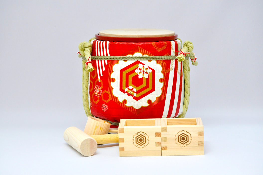 Mini Kagamibiraki Set/Winter/Longevity・Good Luck