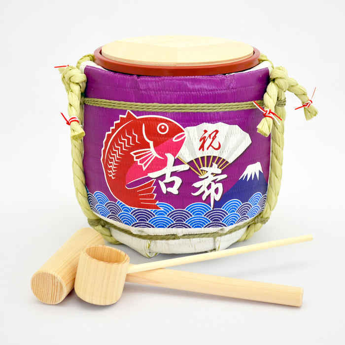 Mini Kagamibiraki Set without Masu Cup/Koki(70th Birthday Celebration)