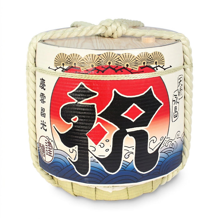 Stainless Sake-Barrel / Hinode