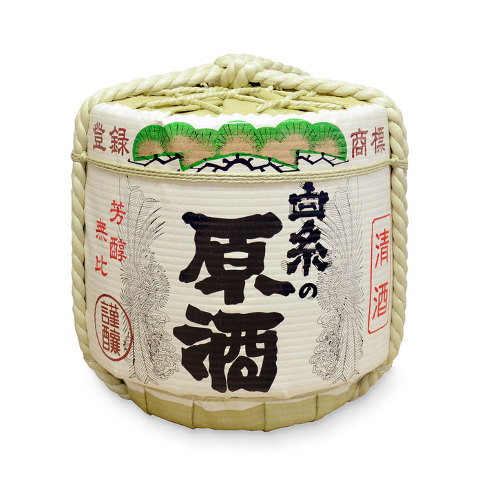 Display Sake-Barrel / Half Type / Shiraito no Genshu