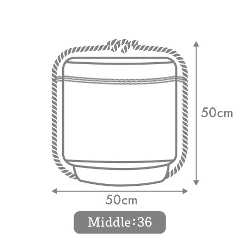 Display Sake-Barrel / Normal Type / Yatsushika / Medium 36
