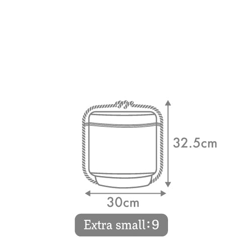Display Sake-Barrel / Normal Type / Yatsushika / Extra small 9