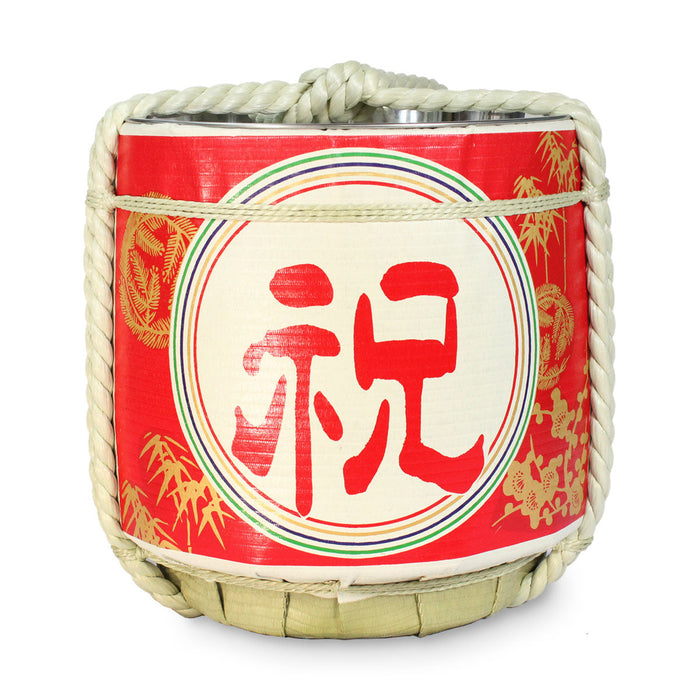 Stainless Sake-Barrel set /  Iwai