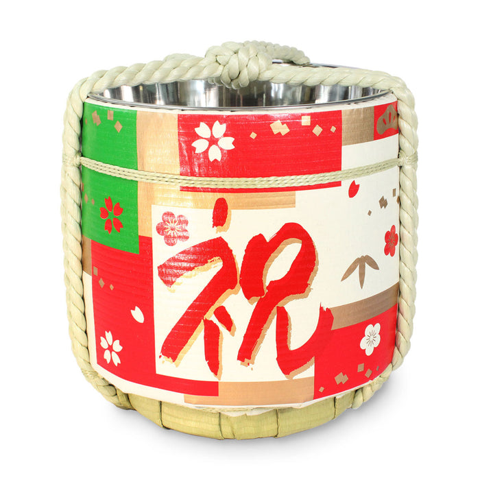 Stainless Sake-Barrel set / Iwai(sanga) / Medium 15